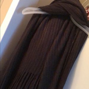 Black knit wrap/shawl